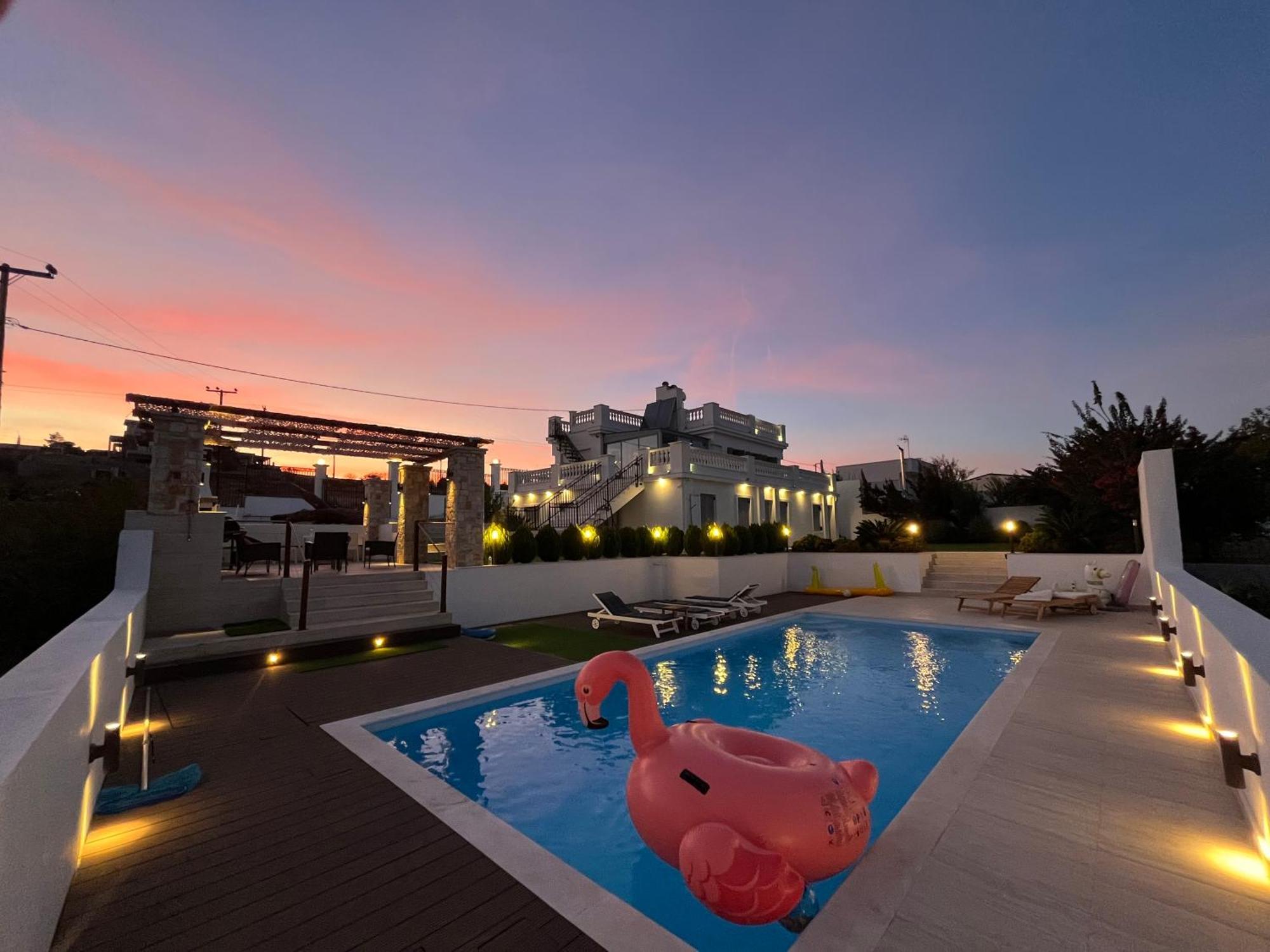 The White House Beach Villa Rafína Exterior foto